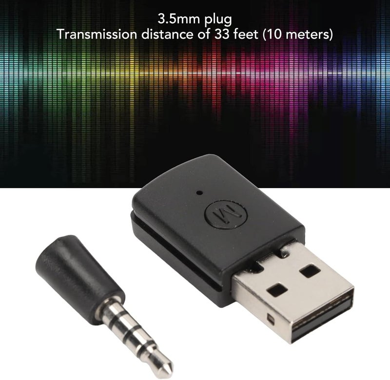 Pomya Bluetooth Adapter - USB Dongle for Controllers, 3.5MM Plug, Receiver and Transmitter - Image 4